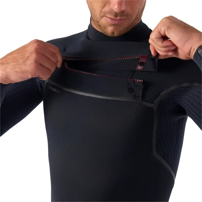 Thumbnail: O'Neill Hyperfreak Fire 3/2+ Mens Chest Zip Wetsuit