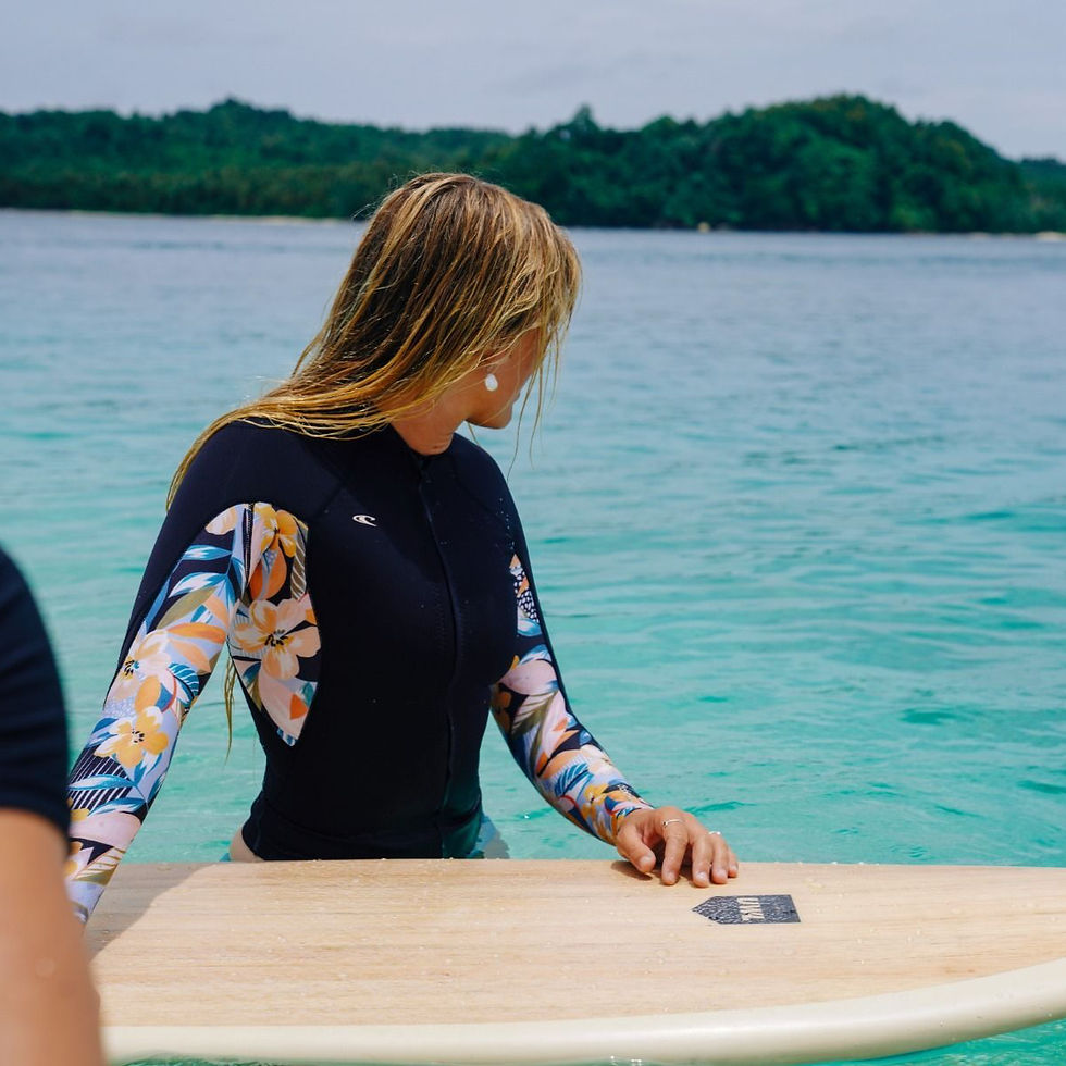 Thumbnail: O'Neill Bahia 1/0.5mm Womens Wetsuit Jacket - Mikah Floral