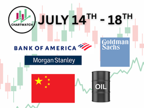 Markets hit record highs as Nvidia tops $4 trillion, bank earnings beat expectations, inflation shows mixed signals, oil rebounds on Chinese demand, and global trade tensions escalate — July 14–18, 2025 weekly recap.