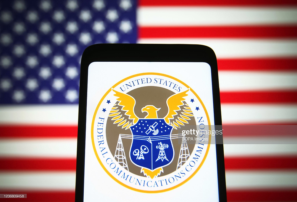 The FCC regulates use of two-way radios in businesses.