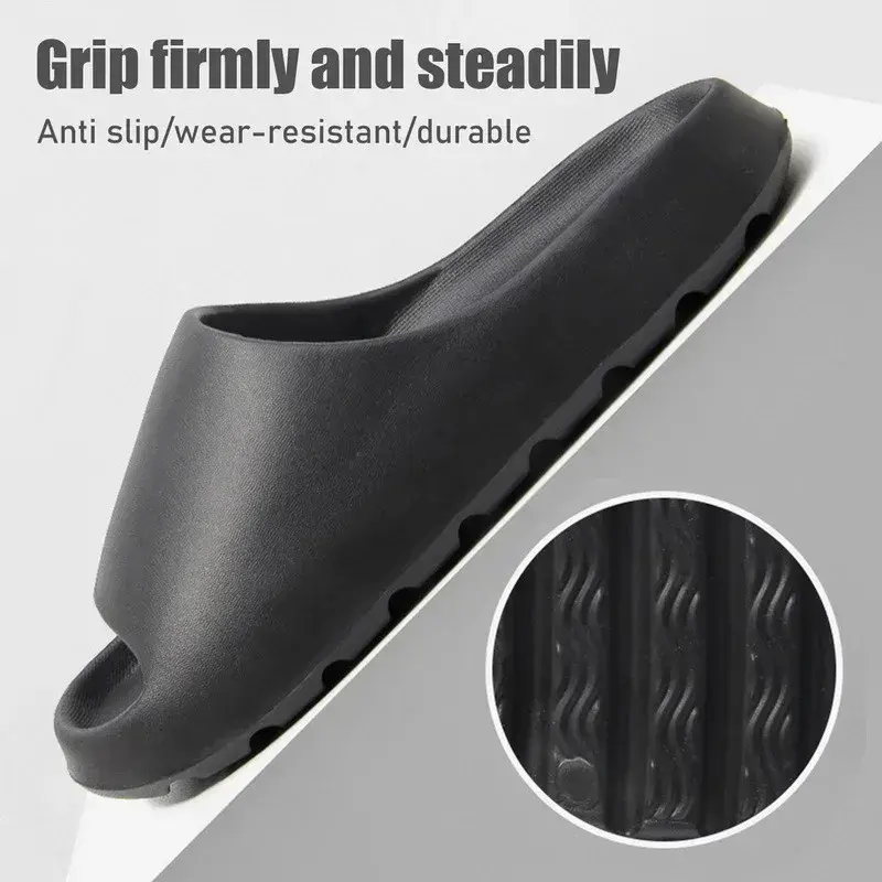 Thumbnail: Coconut Slippers Cloud Thick-Soled Sandals Summer Fashion Soft Bottom Beach Men