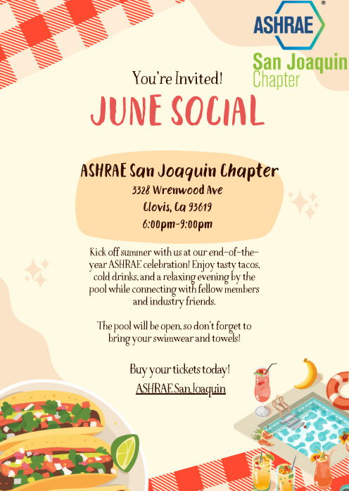 ASHRAE June Social 2026