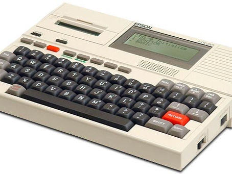 Computadoras portátiles. Segunda mitad del siglo XX.