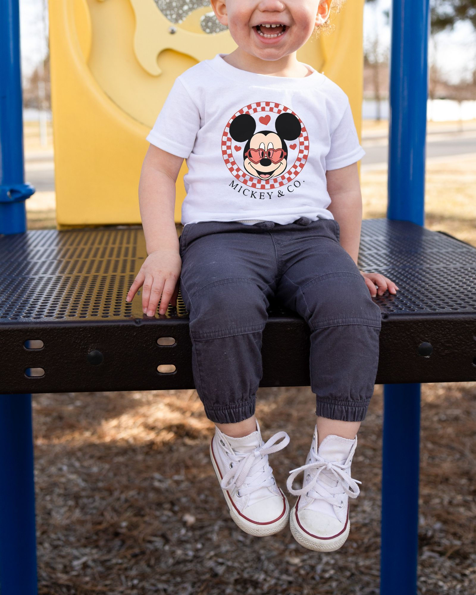 Mickey Minnie Valentine Shirt, Disney Valentine Onesie, Valentine's Day Toddler,