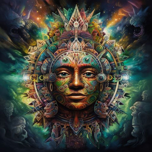 illustration photo of a Mayan