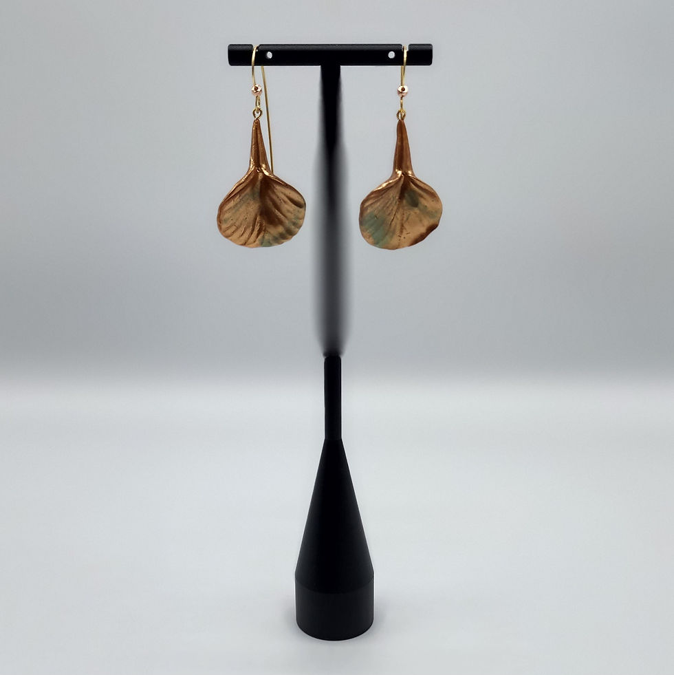 Thumbnail: Peony Petal Earrings