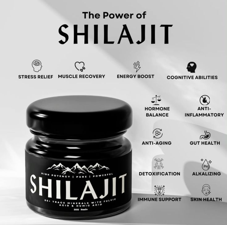 The Power of Shilajit: Highlighting its benefits and potency in enhancing health and vitality, featuring high-quality Shilajit products.