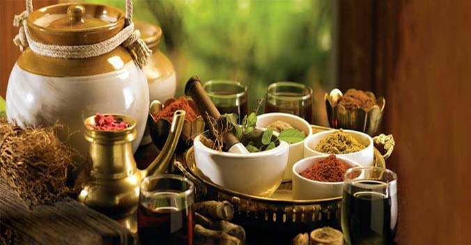 Traditional Ayurvedic Rasayana herbs and treatments for rejuvenation and vitality.