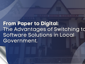 From Paper to Digital: The Advantages of Switching to Software Solutions in Local Government.