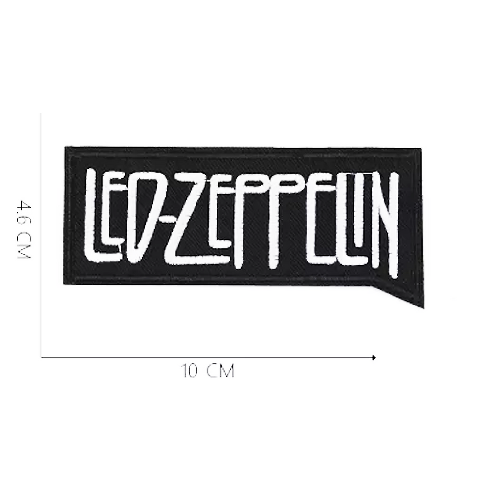 Thumbnail: Led Zeppelin Embroidered Iron On Patch