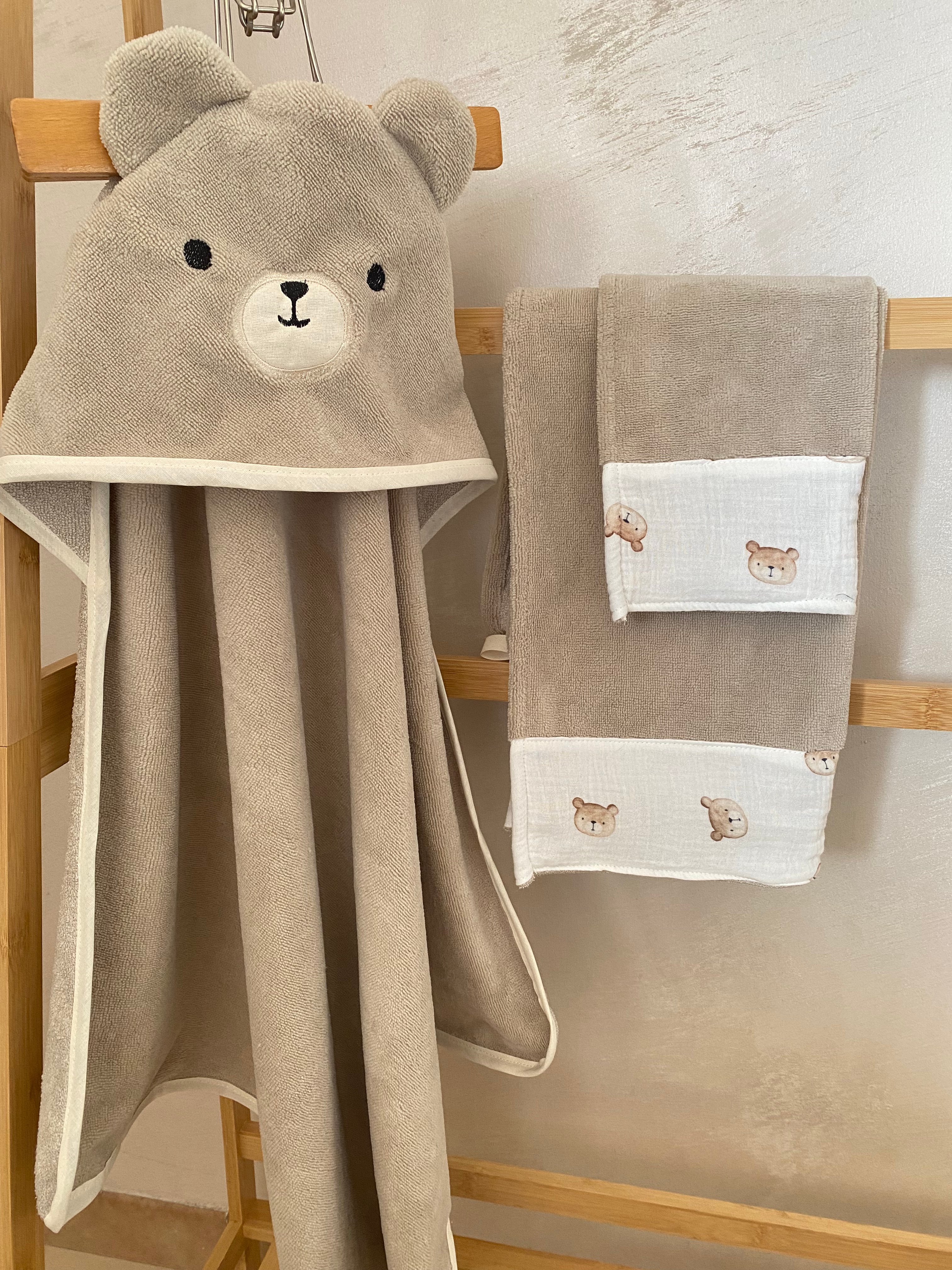 PRE-ORDINE set CUTE BEAR bagnetto