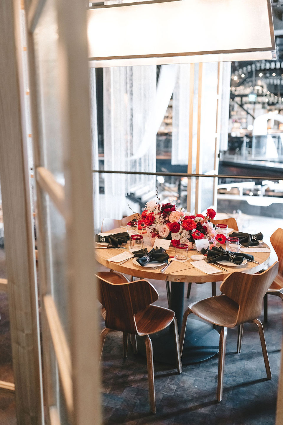 Wedding reception at Morimoto Asia