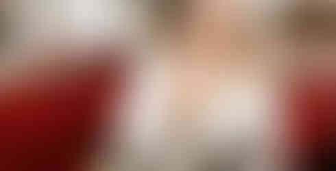 Red 1929 Packard, vintage car, Cruella-inspired wedding portrait