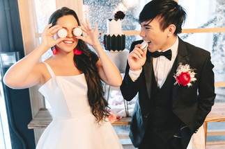 Wedding reception at Morimoto Asia