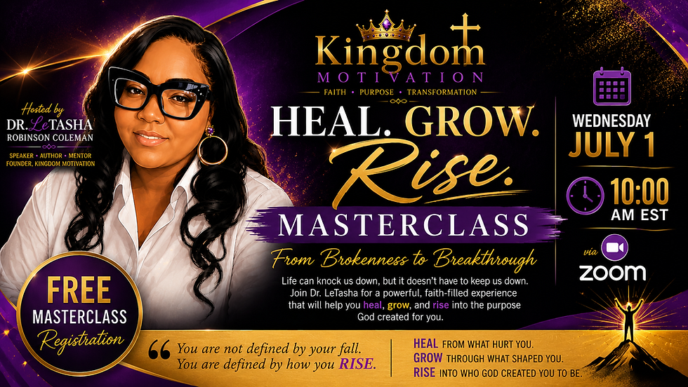 Heal and Grow Workshop Master Class