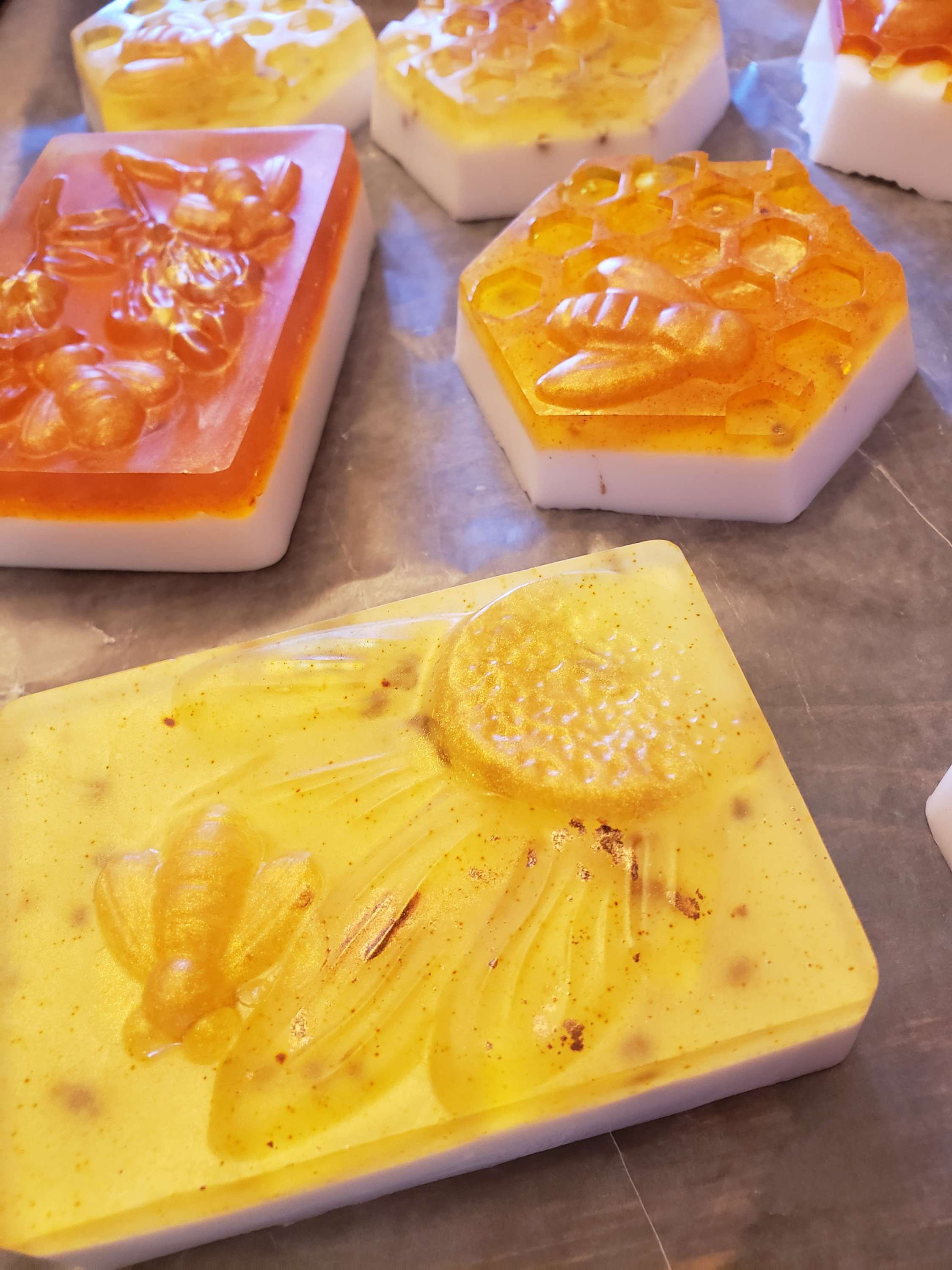 Honey& Shea Butter soaps