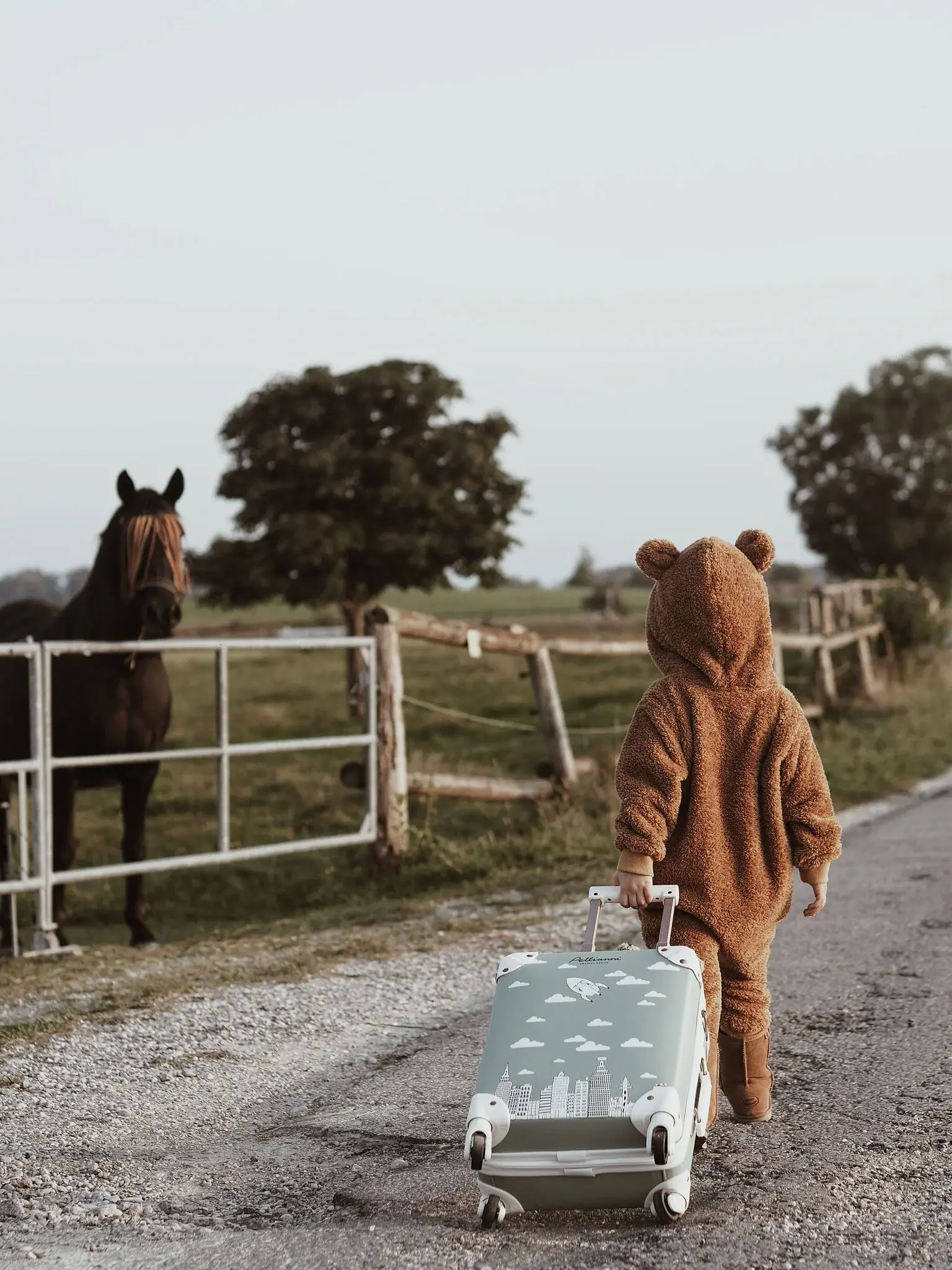 "City Koffer" Kinder-Kleine Flitzer