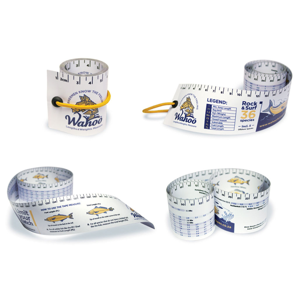 WAHOO CATCH & RELEASE MEASURING TAPE
