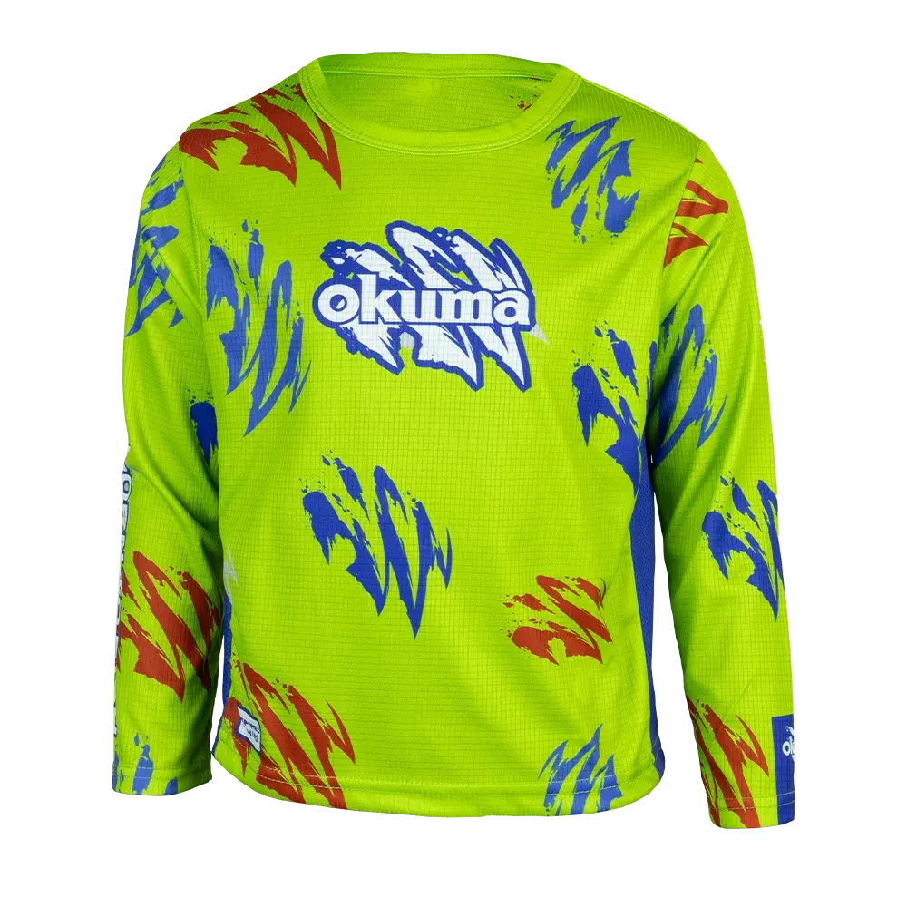 Okuma Kids Long Sleeve Claw Shirt