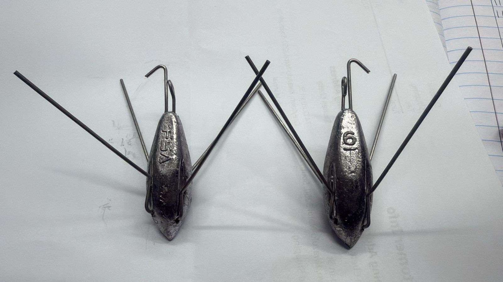 Fish SA Thin Wire Grapnel Sinkers