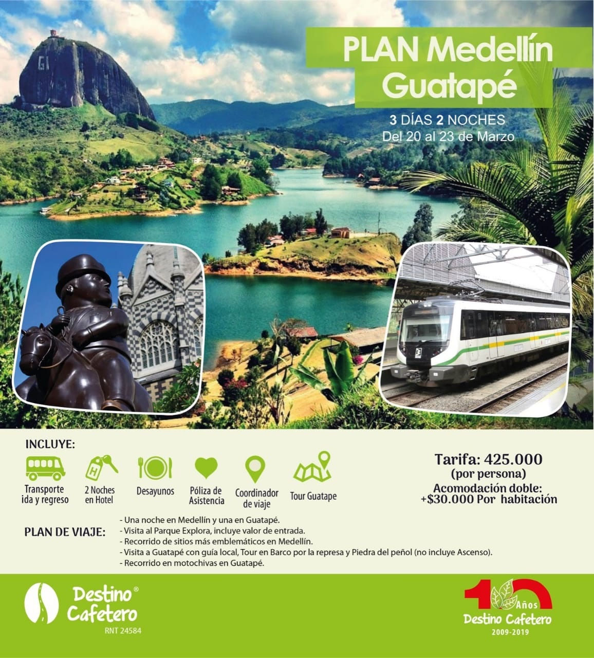 PLAN MEDELLÍN GUATAPÉ