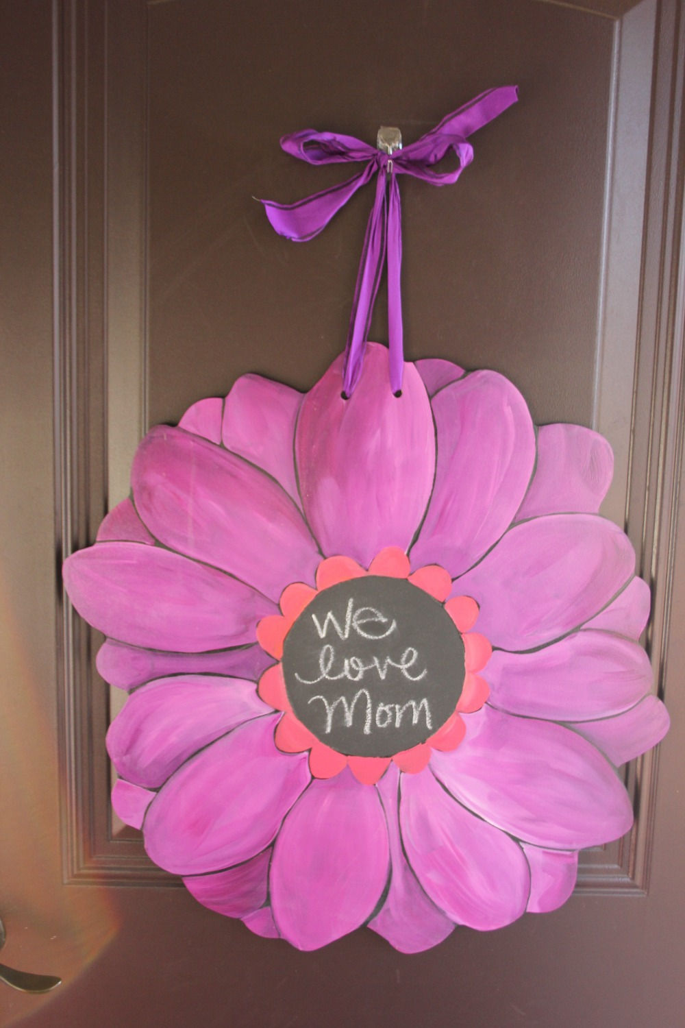 Purple Red Gerber Daisy