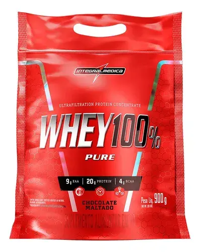 Miniatura: Whey 100% Pure IntegralMédica - Refil 900g