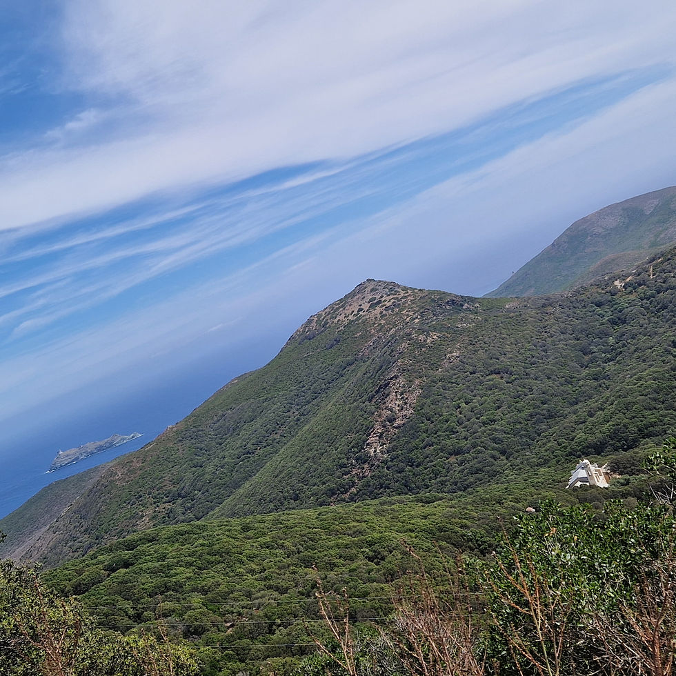 Day 3: Over Cap Corse and down the West Coast to Oligastro