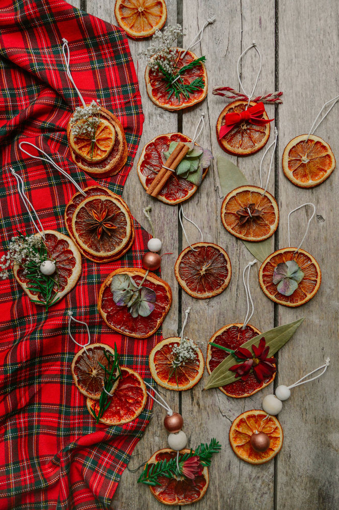 How To Make Dried Orange Christmas Decorations