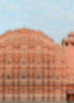 Hawa Mahal means Palace of Breeze, and is undoubtedly the city's most iconic pink facade with its stunning latticed windows. It is an extension of the Royal City Palace and was designed to allow the royal ladies to observe processions and public activities on the streets without being seen. This was during the 'pardah' era where women wore a veil to cover their faces as a social and religious practice. The small windows of the Hawa Mahal were designed in a way to keep the breeze flowing within the palace through its nine hundred plus windows. To see the famous facade in all its glory is free as it sits on a busy main road named after the palace. However, to see the rest of the palace and its grounds, a ticket is required. It is best to see and photograph the Hawa Mahal early morning or evening as otherwise it is flooded in direct sunlight.