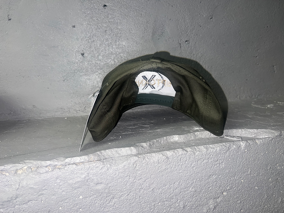 Thumbnail: KRIPTOKNIGHT-X ARMY GREEN A-FRAME SNAP BACK