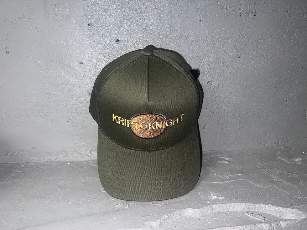 Thumbnail: KRIPTOKNIGHT-X ARMY GREEN A-FRAME SNAP BACK