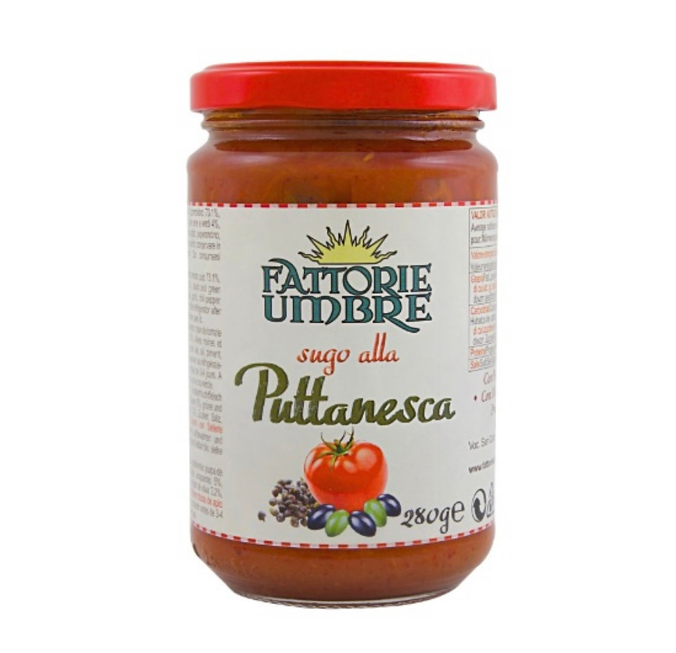 Salsa de tomàquet puttanesca Fattorie Umbre