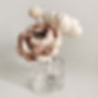 Thumbnail: 4 White Rare Pink Peony Sola Flower Wick Diffuser