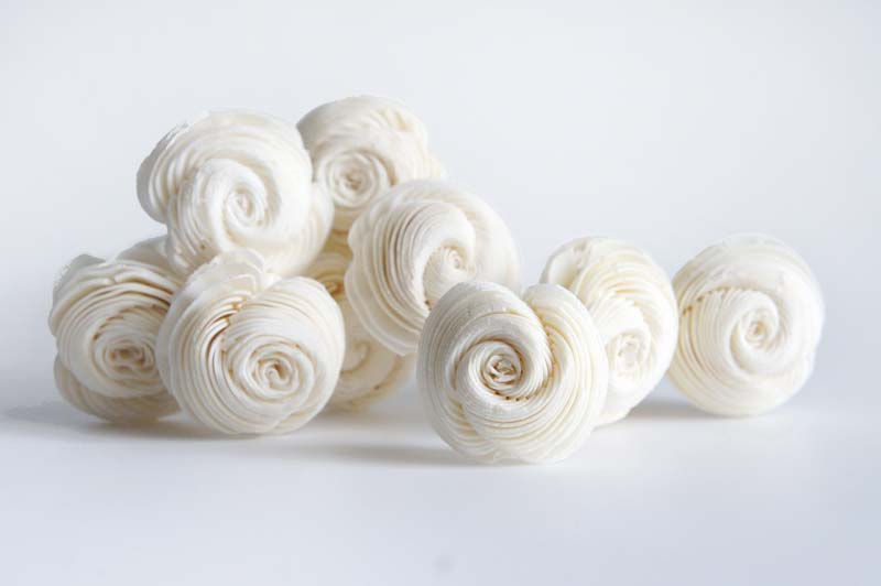 Thumbnail: 10 Spiral Galaxy Rose  Sola Flower Reed Diffuser  2" for Home Fragrance