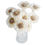 Thumbnail: 10 Pansy Sola Flower Reed Diffuser 2"  for Home Fragrance by Plawanature