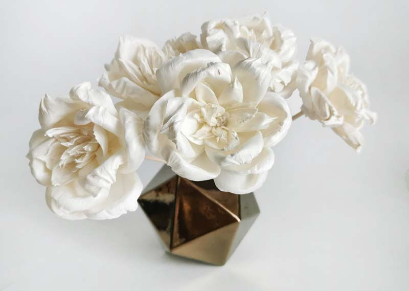 Thumbnail: 5 Magnolia Gardenia Sola Flower 3" Sola Flower Reed Diffuser