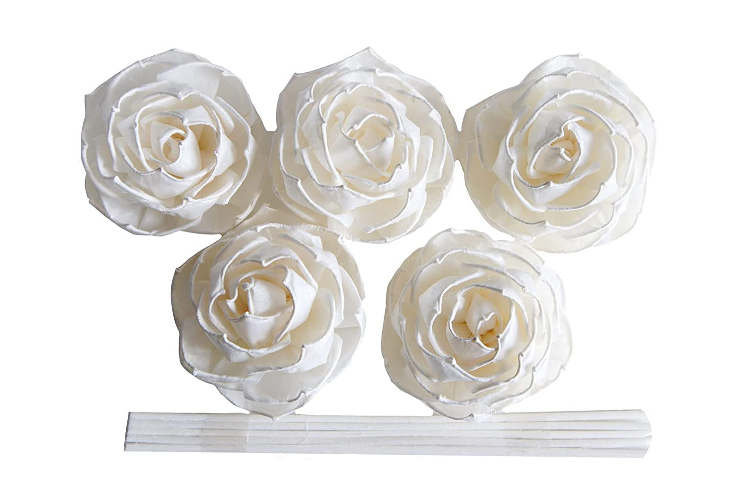 DIY 5 Sublime Rose 3" Sola Flower Reed Diffuser