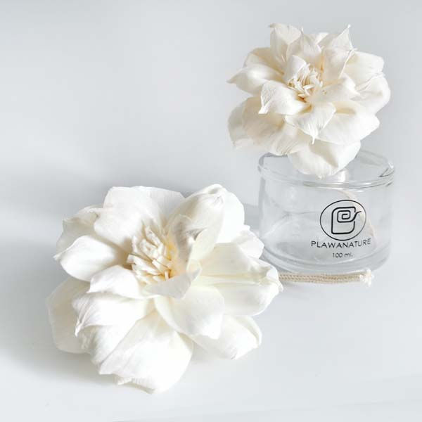 Thumbnail: 2 Magnolia Sola Flower Rope Diffuser  3"  for Aroma Oil