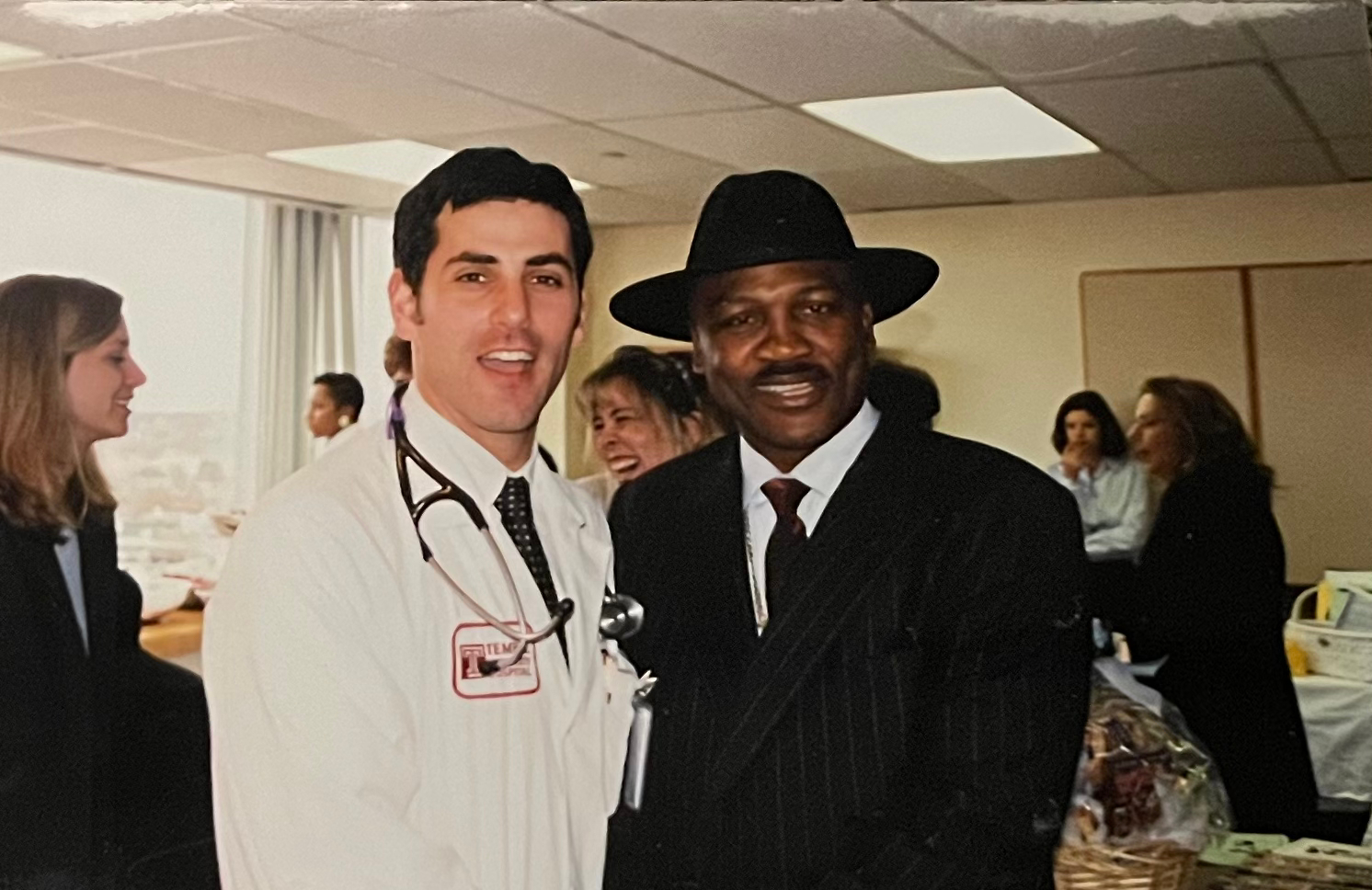 Dr. Dave w Joe Frazier