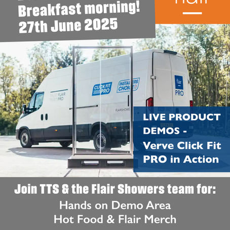 Flair showers demo van 