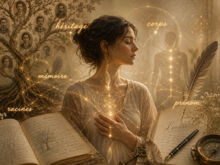 Le prénom n’est pas un destin, mais une porte d’entrée. Découvrez une lecture symbolique qui relie mémoire familiale, identité et connaissance de soi.