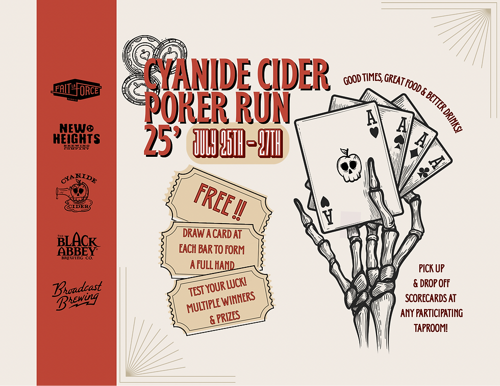 2025 Poker Run Bar Crawl