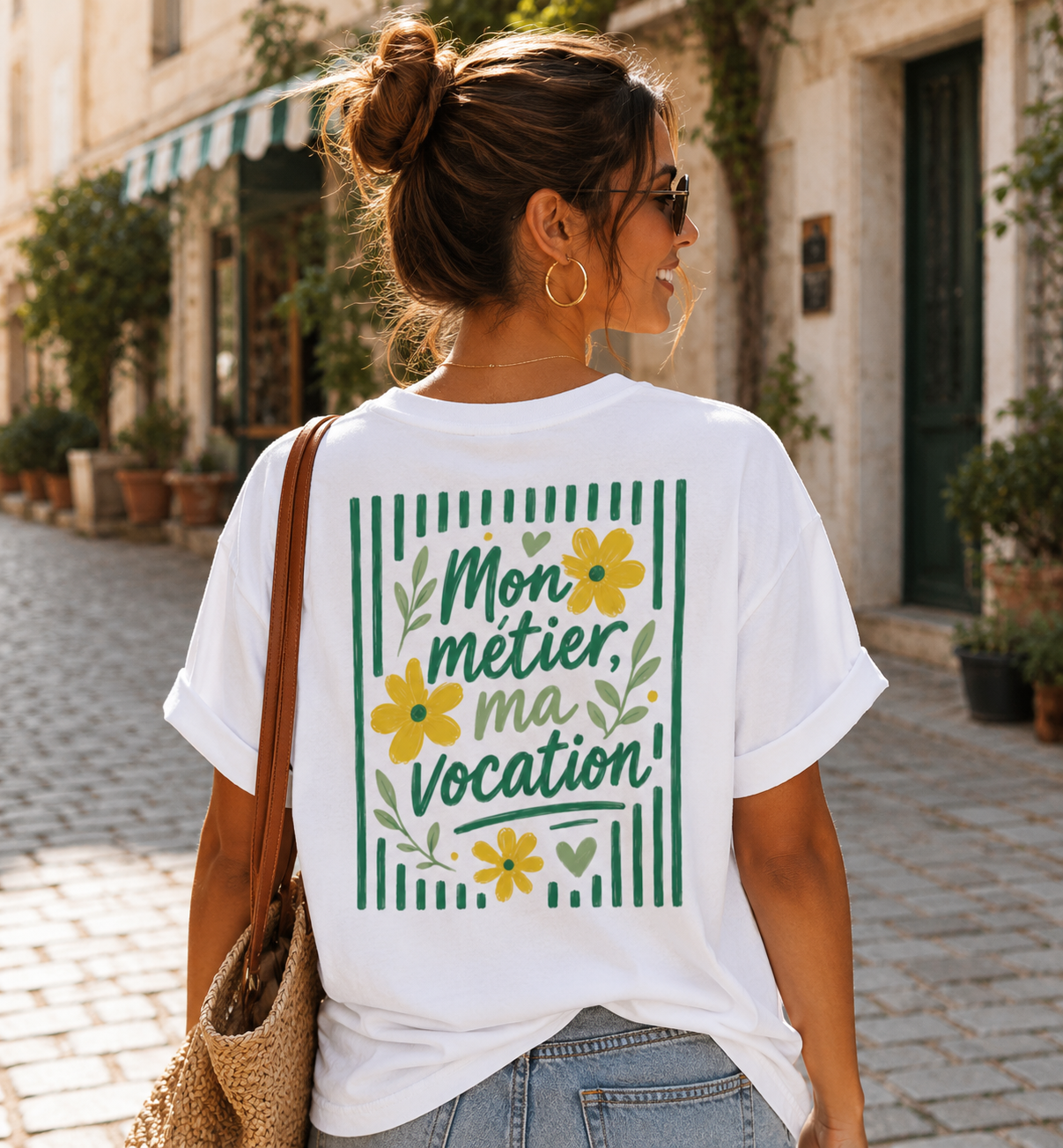 T-shirt "Mon métier, ma vocation" 🌼
