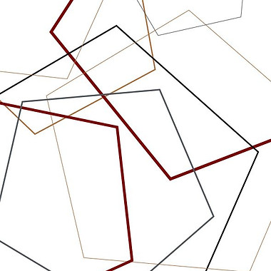 pentagon angles in color