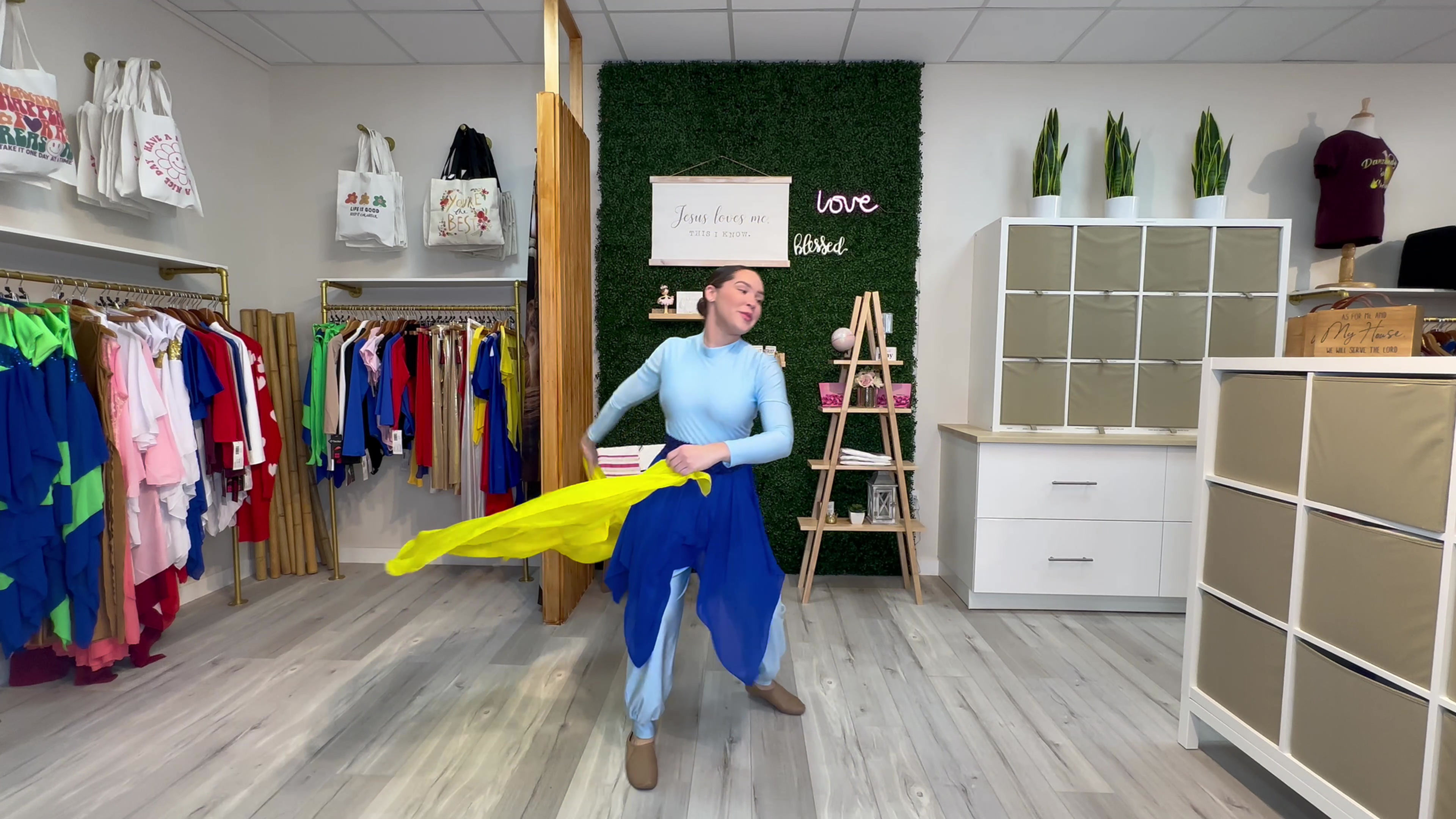 SHEKINAH VEIL RECTANGULAR SOLID YELLOW