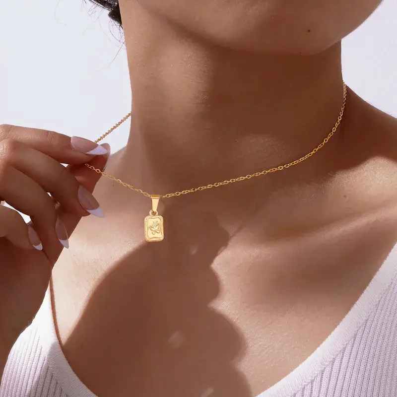 Thumbnail: Pendant Necklace - Butterfly