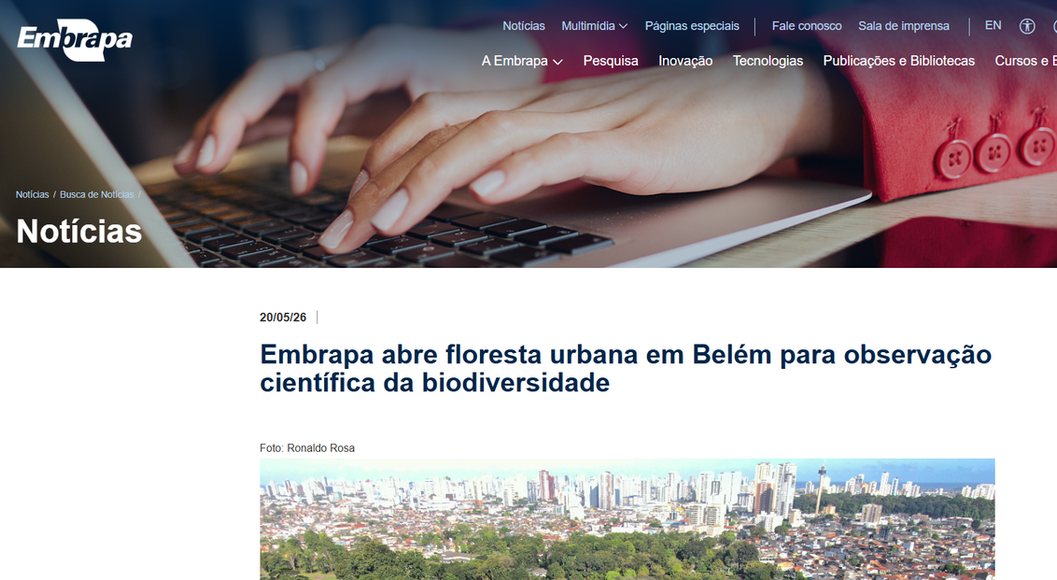 embrapa, biodiversidade, ciência cidadã, monitoramento participativo