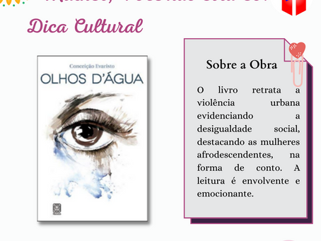 Dica de livro: Olhos D'Água
