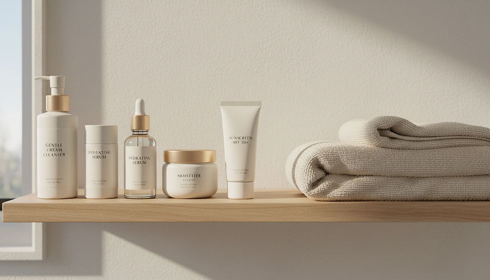 A Simple Skincare Routine for Sensitive Ageing Skin